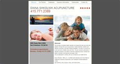 Desktop Screenshot of diana-acupuncture.com